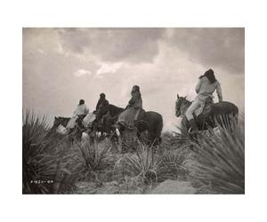 Artery8 Unframed Wall Art Vintage Portrait Apache Native American Storm Cloud - 12X16 Inch