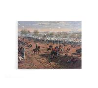 Artery8 US Civil War Battle Of Gettysburg Canvas Wall Art Print | Size: W12" x H16" Artery8 Multicolor W12" x H16"