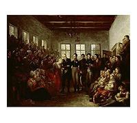 Artery8 Van Bree Prince Orange Visiting Flood Victims Unframed Wall Art Print Poster Home Decor Premium