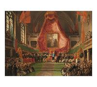 Artery8 Van Bree Solemn Inauguration University Ghent Art Print Canvas Premium Wall Decor Poster Mural