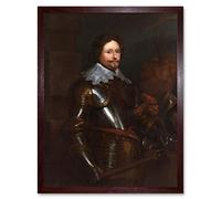 Artery8 Van Dyck Frederick Henry Prince Of Orange Painting Art Print Framed Poster Wall Decor 12x16 inch