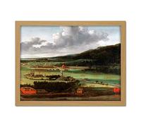 Artery8 Van Everdingen Henry Trip'S Cannon Foundry Artwork Framed Wall Art Print 18X24 Inch