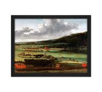 Artery8 Van Everdingen Henry Trip'S Cannon Foundry Artwork Framed Wall Art Print 18X24 Inch
