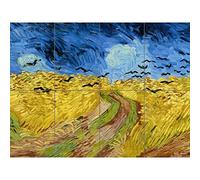 Artery8 Van Gogh Wheatfield With Crows Painting XL Giant Panel Poster (8 Sections)