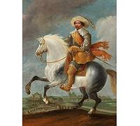 Artery8 Van Hillegaert Portrait Prince Frederick Henry Unframed Wall Art Print Poster Home Decor Premium