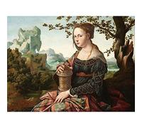 Artery8 Van Scorel Mary Magdalene Jar Unframed Wall Art Print Poster Home Decor Premium