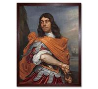 Artery8 Van Westerveld Portrait Admiral Tromp Rome Costume Art Print Framed Poster Wall Decor 12x16 inch