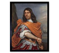 Artery8 Van Westerveld Portrait Admiral Tromp Rome Costume Art Print Framed Poster Wall Decor 12x16 inch