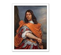 Artery8 Van Westerveld Portrait Admiral Tromp Rome Costume Artwork Framed Wall Art Print 18X24 Inch