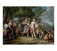 Artery8 Verkolje The Rape Of Europa Art Print Canvas Premium Wall Decor Poster Mural