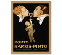 Vincent Deco Ad Ramos Pinto Port Monica Apartment Friends Artwork Framed Wall Art Print A4 Artery8 Light Oak One Size