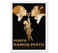 Vincent Deco Ad Ramos Pinto Port Monica Apartment Friends Artwork Framed Wall Art Print A4 Artery8 White One Size