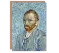 Artery8 Vincent van Gogh Art Card Artist 1889 Self Portrait