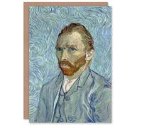 Artery8 Vincent van Gogh Art Card Artist 1889 Self Portrait