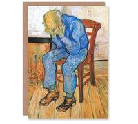 Artery8 Vincent van Gogh Art Card At Eternity's Gate Sorrowing Old Man