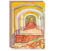 Artery8 Vincent van Gogh Art Card Corridor in the Asylum