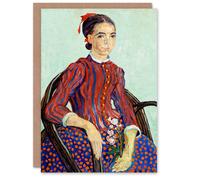 Artery8 Vincent van Gogh Art Card La Mousme Sitting on a Cane Chair