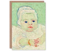 Artery8 Vincent van Gogh Art Card Roulins Baby Portrait