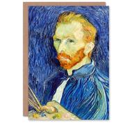 Artery8 Vincent van Gogh Art Card Self Portrait With Palette