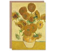 Artery8 Vincent van Gogh Art Card Sunflowers 1888 Floral Painting