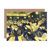 Artery8 Vincent Van Gogh Dance Hall Arles Blank Art Card Artery8 Multicolor