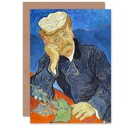 Artery8 Vincent Van Gogh Dr Paul Gachet Fine Art Greeting Card Plus Envelope Blank Inside