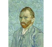 Artery8 Vincent Van Gogh Self Portrait Painting XL Giant Panel Poster (8 Sections)