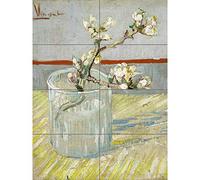 Artery8 Vincent Van Gogh Sprig Of Flowering Almond In A Glass XL Giant Panel Poster (8 Sections)