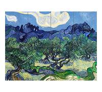 Artery8 Vincent Van Gogh The Olive Trees XL Giant Panel Poster (8 Sections)