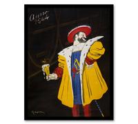 Artery8 Vintage Fort Carre Beer Advert Vintage Framed Wall Art Print Cappiello | Size: W12" x H16" Artery8 Multicolor W12" x H16"
