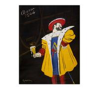 Artery8 Vintage Fort Carre Beer Advert Vintage Wall Art Print Cappiello | Size: W18" x H24" Artery8 Multicolor W18" x H24"