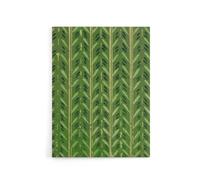 Artery8 Vintage Japanese Botanical Pattern Canvas Wall Art Print Korin in Green | Size: W12" x H16" Artery8 Green W12" x H16"