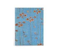 Artery8 Vintage Vine Illustration Canvas Wall Art Print Shin Bijutsukai in Blue | Size: W18" x H24" Artery8 Blue W18" x H24"