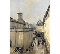 Artery8 Vollon View Church Of Notre Dame De Lorette Paris Large Wall Art Poster Print Thick Paper 18X24 Inch