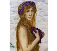 Artery8 Von Stuck Spring Allegory Painting Art Print Canvas Premium Wall Decor Poster Mural