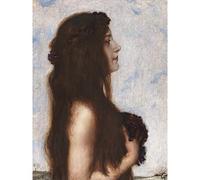 Artery8 Von Stuck Spring Allegory Painting Large Wall Art Poster Print Thick Paper 18X24 Inch