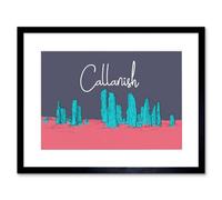 Artery8 Wall Art Print Callanish Standing Stones Lewis Hebrides Framed Art 9X7 Inch