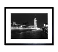 Artery8 Wall Art Print Chankov Westminster Big Ben London Framed 9X7 Inch