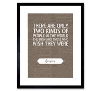 Artery8 Wall Art Print Dictionary Page Quote St Patricks Day Irish People Artwork Framed 9X7 Inch