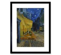 Artery8 Wall Art Print Van Gogh Cafe Terrace At Night Place Du Forum Painting Artwork Framed 9X7 Inch