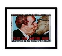 Artery8 Wall Art Print Vrubel Help Me Survive Deadly Love Framed 9X7 Inch