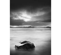 Artery8 Warby Llandanwg Beach Harlech Photo Premium Wall Art Canvas Print 18X24 Inch