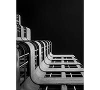Artery8 Warby ShellHaus Berlin Germany Architecture Photo Large Wall Art Poster Print Thick Paper 18X24 Inch