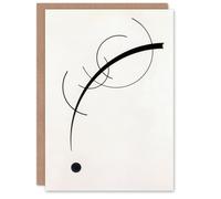 Artery8 Wassily Kandinsky Art Card Free Curve to the Point