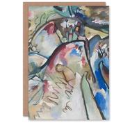 Artery8 Wassily Kandinsky Art Card Improvisation 21A Abstract Landscape Artery8 Multicolor
