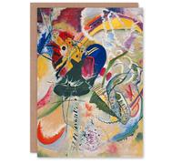 Artery8 Wassily Kandinsky Art Card Improvisation 35 Colourful Abstract Artery8 Multicolor