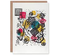 Artery8 Wassily Kandinsky Art Card Small Worlds V Abstract Painting