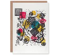 Artery8 Wassily Kandinsky Art Card Small Worlds V Abstract Painting