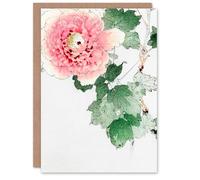Artery8 Watanabe Seitei Art Card Tree Peony Vintage Japanese