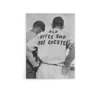 Artery8 Watching Baseball game Dorothea Lange Canvas Wall Art Print | Size: W24" x H32" Artery8 Multicolor W24" x H32"